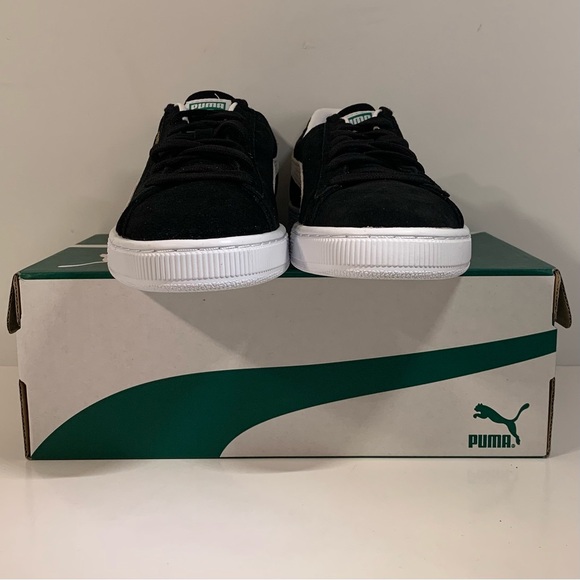 🔲 [BRAND NEW] PUMA SUEDE CLASSIC XXI BLACK WHITE MENS SHOES SIZE 8 SNEAKERS 🔲 - Picture 4 of 11